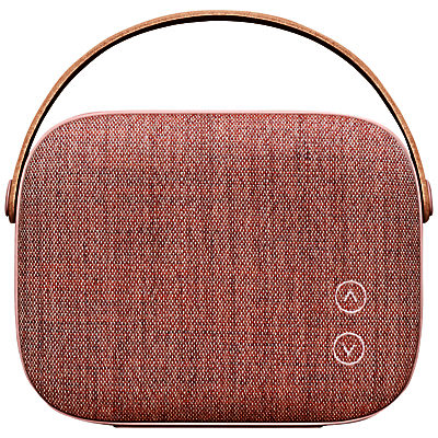 Vifa Helsinki Portable Bluetooth NFC Speaker With Leather Handle Dusty Rose Vifa Helsinki Portable Bluetooth NFC Speaker With Leather Handle Dusty Rose